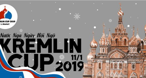 Kremlin cup 2019 – nước Nga ngày hội ngộ tiếp tục tổ chức năm thứ 7
