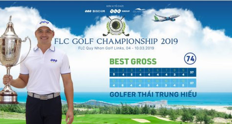 Thái Trung Hiếu đánh bại hơn 2000 golfer để lên ngôi FLC Golf Championship 2019