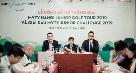 Công bố hệ thống giải golf trẻ "MyTV Hanoi Junior Golf Tour" mùa 3 với nhiều bước tiến quan trọng