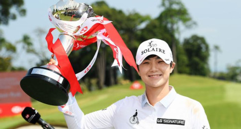 Sung Hyun Park cảm ơn Tiger Woods sau chức vô địch HSBC Women's World Championship