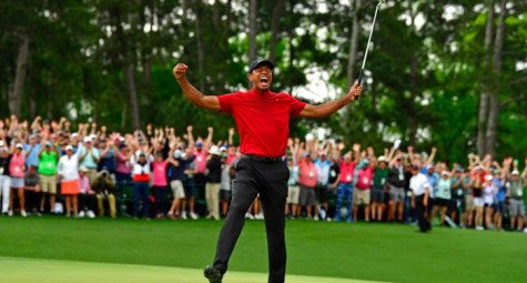 Tiger Woods đi vào lịch sử khi lần thứ 5 lên ngôi The Masters