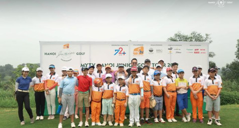 Nguyễn Đặng Minh vô địch vòng 2 MyTV Hanoi Junior Golf Tour 2019