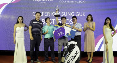 Golfer Kim Sung Guk giành chiến thắng kịch tính tại Vinpearl Golf - Korea Golf Festival 2019