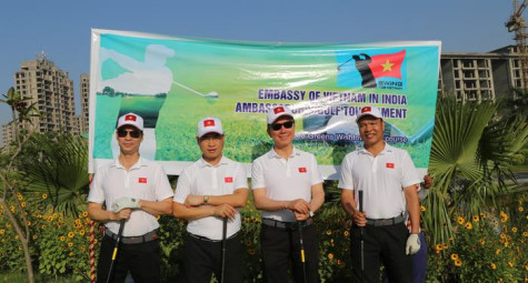 Ra mắt Câu lạc bộ Golf Đại sứ Việt Nam tại Ấn Độ