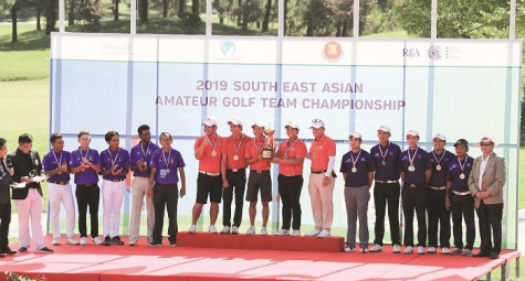 Vô địch Golf Đồng đội Nghiệp dư Đông Nam Á 2019: Sự vượt trội mang tên Thái Lan