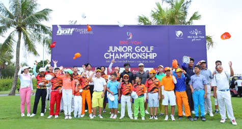 Kết quả vòng 1 và xếp nhóm vòng 2 giải BRG-VGM Junior Golf Championship 2019