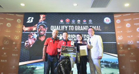 Golfer Nguyễn Văn Hùng giành tấm vé tham dự chung kết Bridgestone Asean Amateur Open 2019