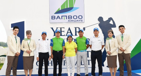 Giải golf lịch sử kỷ niệm 1 năm và chào mừng chặng bay thứ 10,000 Bamboo Airways