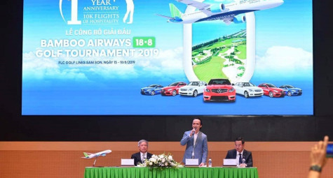 Giải Bamboo Airways 18/8 golf Tournament 2019 thu hút hơn 1500 golfer tham dự
