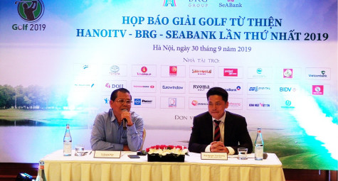 Nhân kỷ niệm 65 thành lập, Đài PT-TH Hà Nội lần đầu tiên tổ chức giải golf từ thiện