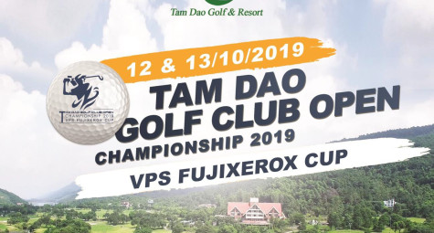 Tổng giá trị giải thưởng lên tới 25 tỷ đồng tại giải vô địch CLB sân golf Tam Đảo Mở rộng 2019 – Cup VPS FujiXerox