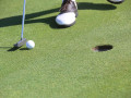 Vị trí bóng tối ưu khi dùng putter