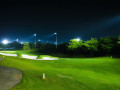 Hệ thống đèn đêm đi vào hoạt động tại sân golf Hà Nội Golf Club