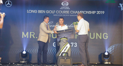 Golfer Lưu Đình Hùng vô địch Long Bien Golf Course Championship 2019