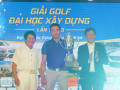 Golfer Nguyễn Minh Tuấn bảo vệ thành công chức vô địch giải golf Đại Học Xây Dựng lần thứ 3