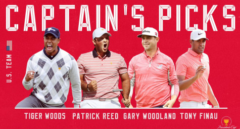 Tiger Woods tự chọn chính mình là 1 trong 4 thành viên cuối cùng thuộc tuyển Mỹ tham dự Presidents Cup 2019