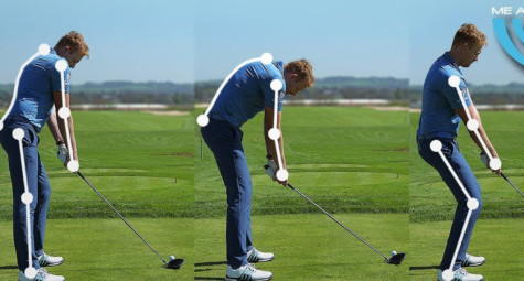 Tư thế setup trong golf