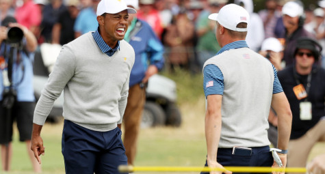 Presidents Cup 2019: Tuyển Mỹ bùng nổ những phút cuối, giành 2.5/5 điểm ở ngày đấu thứ 2