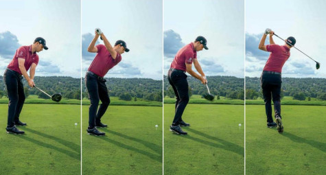 Copy cú swing của Patrick Cantlay