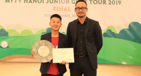 Đoàn Uy vô địch toàn hệ thống MyTV Hanoi Junior Tour 2019