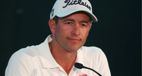 Golfer người Úc Adam Scott được vinh danh nhờ những đóng góp cho truyền thông về môn golf