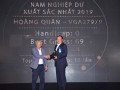 Hoàng Quân, Nguyễn Thị Vân Anh nhận giải golfer xuất sắc nhất tại Vhandicap Award 2019