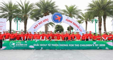 Swing for children’s Tet 2020 khép lại thành công với khoản quyên góp gần 5 tỉ đồng