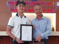 Golfer trẻ Đặng Quang Anh ghi hattrick eagle tại sân Sea Links