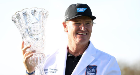 Ernie Els có chức vô địch đầu tiên trên PGA Tour Champions