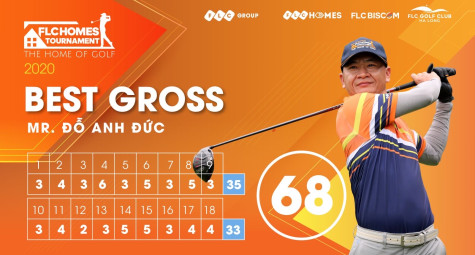 Golfer Đỗ Anh Đức bảo vệ thành công chức vô địch FLCHomes Tournament