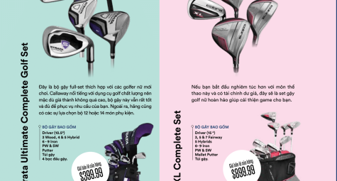 Top những bộ gậy golf nữ nổi bật 2020