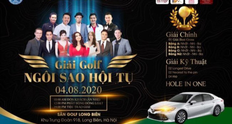Giải golf của các nghệ sĩ ủng hộ trẻ khuyết tật