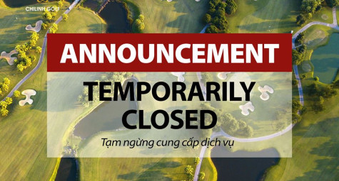 Sân golf Chí Linh tạm dừng hoạt động do Covid-19 tái phát