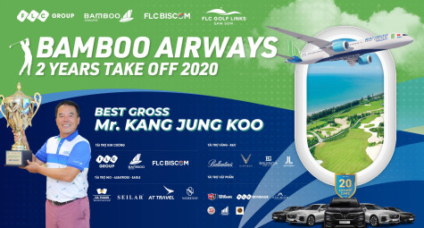 Golfer Kang Jung Koo vô địch Bamboo Airways 2 Years Take Off 2020