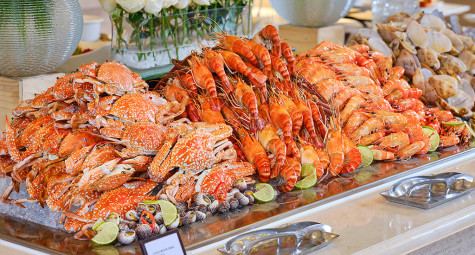 Buffet tự chọn đẳng cấp 5 sao tại nhà hàng Atrium Café 