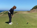Golfer nữ ghi HIO bằng gậy …putter