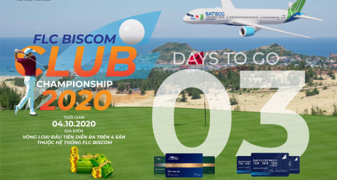 FLC Biscom Club Championship 2020 diễn ra đồng loạt trên 4 sân golf của FLC