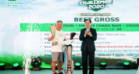 Golfer Lee Chang Nam vô địch “The Shark Challenge 2020”