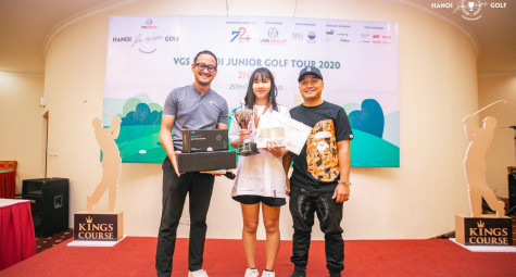Golfer nữ đầu tiên vô địch Hanoi Junior Golf Tour