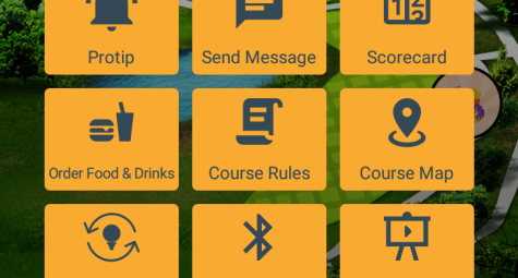 Social distancing on the golf course