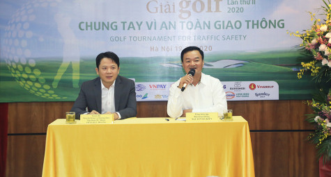 Báo Giao thông tổ chức giải golf gây quỹ “Chung tay vì An toàn giao thông” lần 2