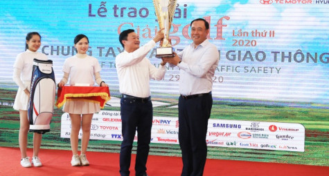 Golfer Hoàng Quân vô địch Giải golf Chung tay vì ATGT 2020