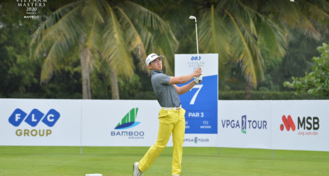 Golfer nghiệp dư dẫn đầu Vòng 1 FLC Vietnam Masters 2020