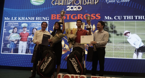 Golfer Lê Khánh Hưng, Cù Thị Thu Hà vô địch giải Long Thanh Championship 2020
