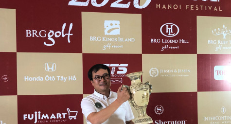Golfer Nguyễn Tiến Sỹ vô địch BRG Golf Hanoi Festival lần thứ 5