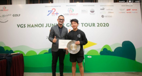 Đoàn Uy vô địch Hanoi Junior Golf Tour 2020