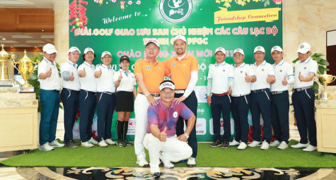 Giải golf giao lưu ban chủ nhiệm các CLB tranh cup PFGC thành công tốt đẹp