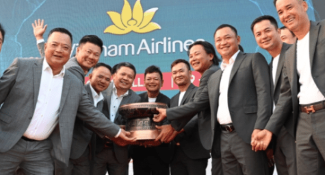 Mặc những giây phút thi đấu căng thẳng, hai đội tuyển Bắc - Nam vẫn luôn gắn bó nhờ món quà độc đáo này