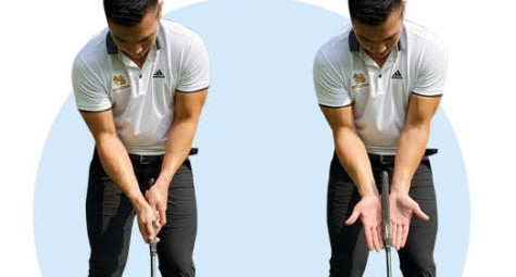 Học golf cùng Duy Nhất: Cách set-up và đặt vị trí bóng khi putt 