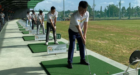 Khai trương sân tập golf Mekong Golf Cần Thơ 